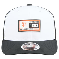 San Francisco Giants Established Patch 9SEVENTY Adjustable Hat White/Black