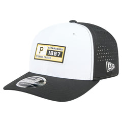 Pittsburgh Pirates Established Patch 9SEVENTY Adjustable Hat White/Black