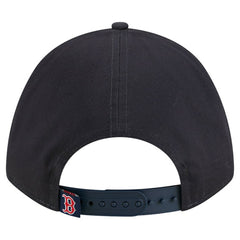 Boston Red Sox Women's Metallic A-Frame 9FORTY Adjustable Hat Navy