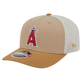 Los Angeles Angels 9SEVENTY Trucker Adjustable Hat Stone