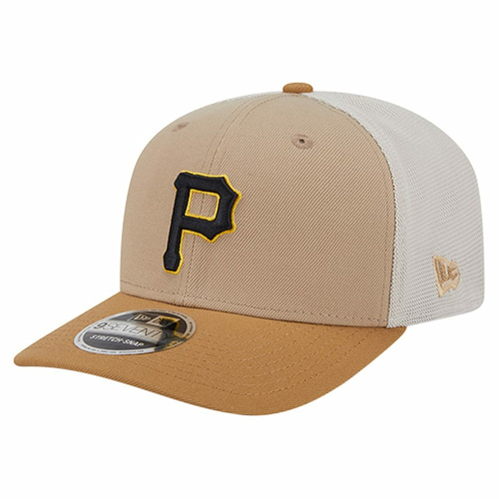 Pittsburgh Pirates 9SEVENTY Trucker Adjustable Hat Stone