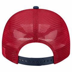 St. Louis Cardinals Banner A-Frame 9FIFTY Trucker Snapback Hat Cream/Red