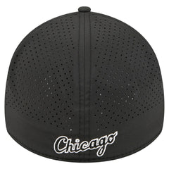 Chicago White Sox 39THIRTY A-Frame Perforated Flex Hat Black