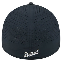 Detroit Tigers 39THIRTY A-Frame Perforated Flex Hat Navy