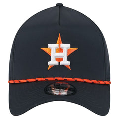 Houston Astros 39THIRTY A-Frame Perforated Flex Hat Navy