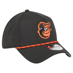 Baltimore Orioles 39THIRTY A-Frame Perforated Flex Hat Black