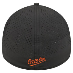 Baltimore Orioles 39THIRTY A-Frame Perforated Flex Hat Black