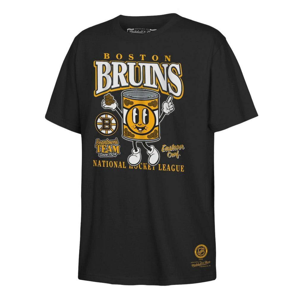 Boston Bruins Mitchell & Ness Youth Concession Stand T-Shirt - Black T-shirts
