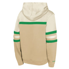 Dallas Stars Mitchell & Ness Youth Head Coach Pullover Hoodie - Tan Hoodies