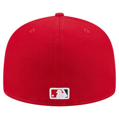 Los Angeles Angels Repeat 59FIFTY Fitted Hat White/Red