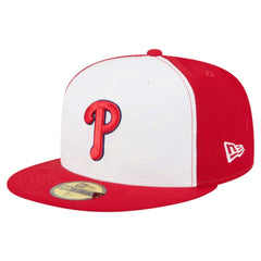 Philadelphia Phillies Repeat 59FIFTY Fitted Hat White/Red