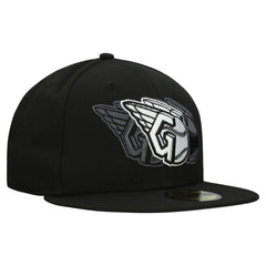 Cleveland Guardians Tri-Hit 59FIFTY Fitted Hat Black