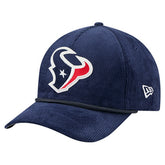 Houston Texans New Era Cord Corduroy 9FORTY A-Frame Adjustable Hat - Navy on sale