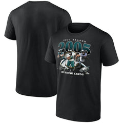 Saquon Barkley Philadelphia Eagles 2000 Yards T-Shirt - Black cheap