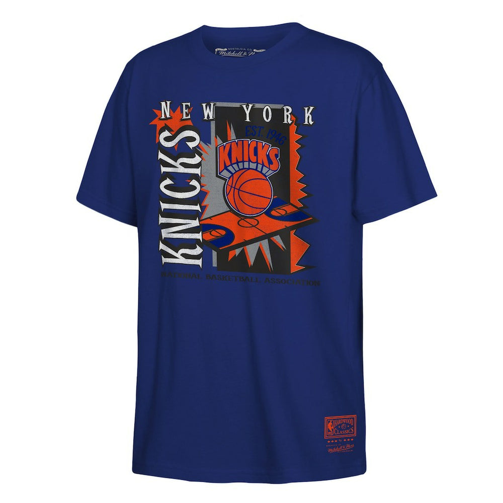 New York Knicks Youth Retro '90s Poster T-Shirt - Blue cheap
