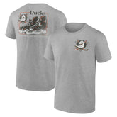 Anaheim Ducks Glory Skates T-Shirt - Heather Gray T-shirts