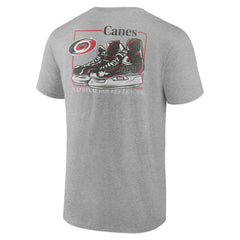 Carolina Hurricanes Glory Skates T-Shirt - Heather Gray T-shirts