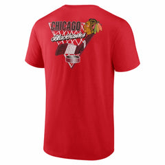 Chicago Blackhawks Net Slap T-Shirt - Red T-shirts