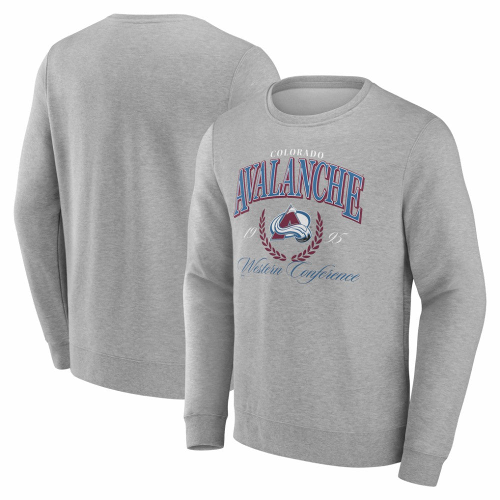 Colorado Avalanche Reign Supreme Pullover Sweatshirt - Gray Sweatshirts