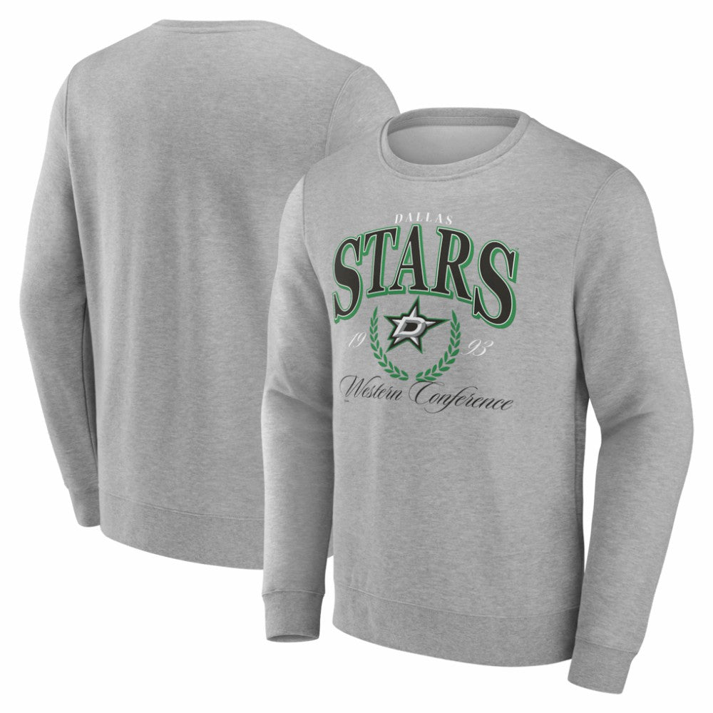 Dallas Stars Reign Supreme Pullover Sweatshirt - Gray Sweatshirts
