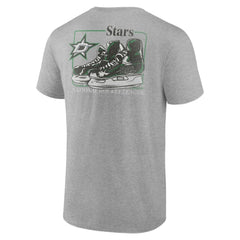 Dallas Stars Glory Skates T-Shirt - Heather Gray T-shirts