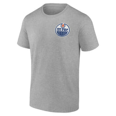 Edmonton Oilers Glory Skates T-Shirt - Heather Gray T-shirts