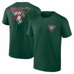 Minnesota Wild Net Slap T-Shirt - Green T-shirts