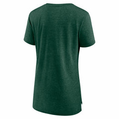 Minnesota Wild Women's Reign Supreme Tri-Blend T-Shirt - Green T-shirts
