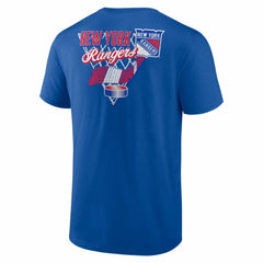 New York Rangers Net Slap T-Shirt - Blue T-shirts