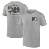 Philadelphia Flyers Glory Skates T-Shirt - Heather Gray T-shirts