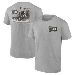 Philadelphia Flyers Glory Skates T-Shirt - Heather Gray T-shirts