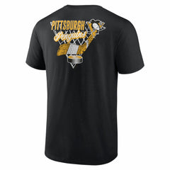 Pittsburgh Penguins Net Slap T-Shirt - Black T-shirts