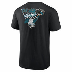 San Jose Sharks Net Slap T-Shirt - Black T-shirts