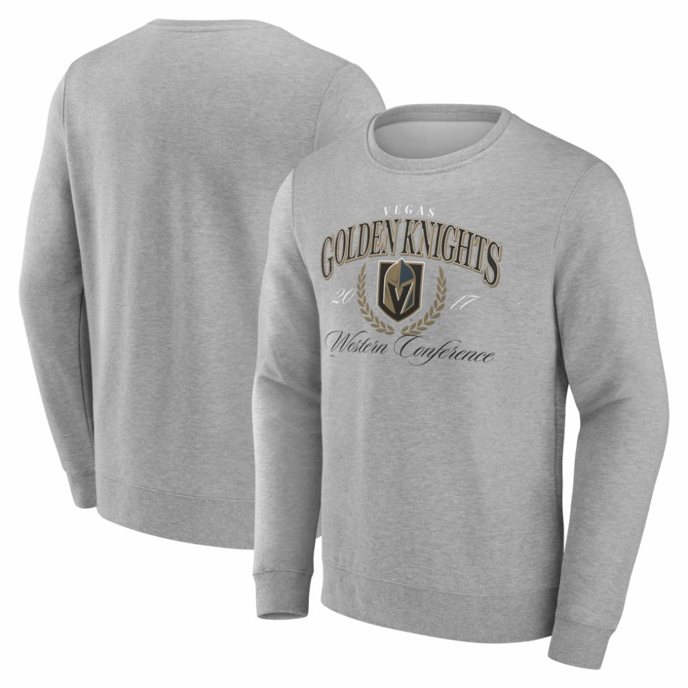 Vegas Golden Knights Reign Supreme Pullover Sweatshirt - Gray Sweatshirts