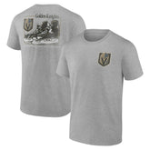 Vegas Golden Knights Glory Skates T-Shirt - Heather Gray T-shirts