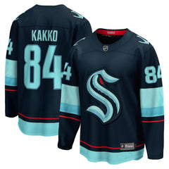 Kaapo Kakko Seattle Kraken Fanatics Home Breakaway Player Jersey - Deep Sea Blue Jerseys