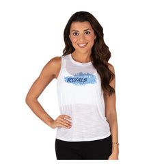 Kansas City Royals Concepts Sport Women's Infuse Slub Tank Top White