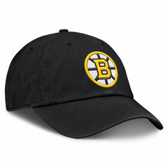 Boston Bruins Fanatics Women's Core Logo Adjustable Hat - Black Hats