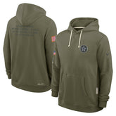 Dallas Cowboys 2025 Salute to Service Sideline Standard Issue Dri-FIT Hoodie - Olive on sale