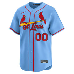 St. Louis Cardinals Alternate Limited Custom Jersey Light Blue