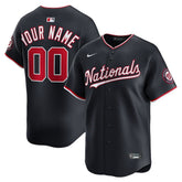 Washington Nationals Alternate Limited Custom Jersey Navy