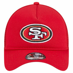 San Francisco 49ers New Era Preschool Main A-Frame 9FORTY Adjustable Hat - Scarlet discount