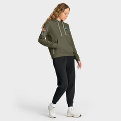 Miami Dolphins Women's 2025 Salute to Service Sideline Standard Issue Dri-FIT Hoodie - Olive on sale