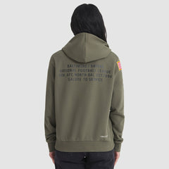 Baltimore Ravens Women's 2025 Salute to Service Sideline Standard Issue Dri-FIT Hoodie - Olive cheap