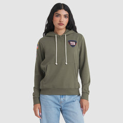 New York Giants Women's 2025 Salute to Service Sideline Standard Issue Dri-FIT Hoodie - Olive cheap