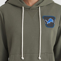 Detroit Lions Women's 2025 Salute to Service Sideline Standard Issue Dri-FIT Hoodie - Olive for sale