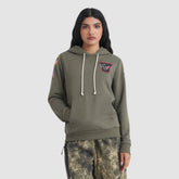 Houston Texans Women's 2025 Salute to Service Sideline Standard Issue Dri-FIT Hoodie - Olive online