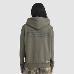 Houston Texans Women's 2025 Salute to Service Sideline Standard Issue Dri-FIT Hoodie - Olive online