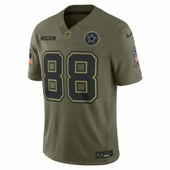 CeeDee Lamb Dallas Cowboys 2025 Salute to Service Limited Jersey - Olive for sale