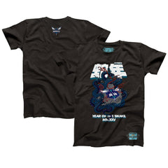 Charlotte Hornets NBALab x Hyperfly Unisex Year of the Snake Lunar New Year Collection T-Shirt - Heather Black on sale